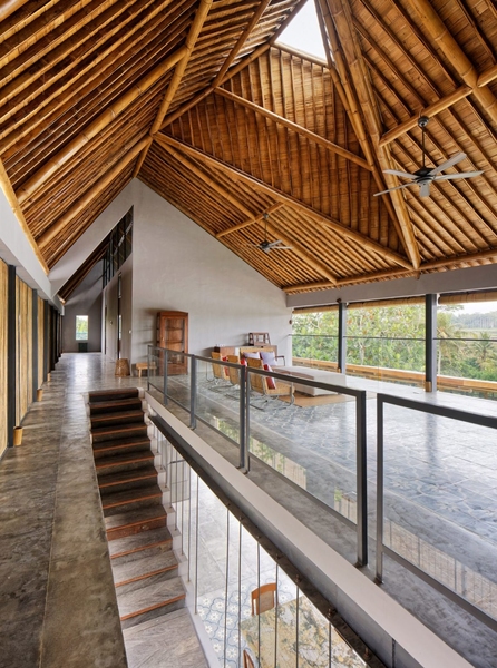 Casablancka, Bali, Indonésia, construção com bambu