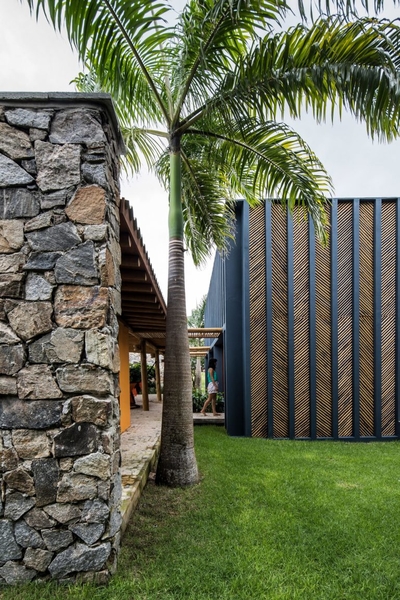 Casa Bambu, Brasil, construção com bambu