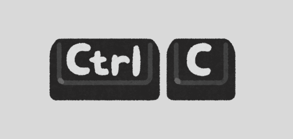 Teclas Ctrl e C representando o conceito de copiar, aplicadas como metáfora para replicação de obras em franquias com ajustes estratégicos.